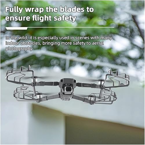 Miniatura 5 de SeiZed Hélices - Protector anticolisión para D-JI Mavic 2 Pro/Zoom Drone Propeller Protector de hélice Protectores de la cuchilla Apoyos Cubierta