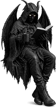 Gothic Home Decor Death Note Figure Figures Resin Skeleton Figurine
