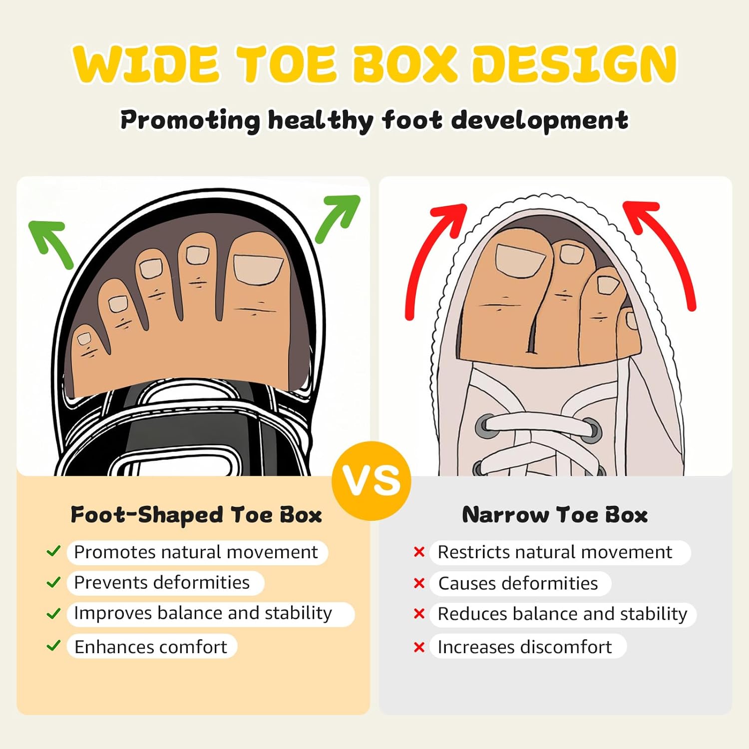 Wide Toe Box Barefoot Shoes Girls Boys Sneakers Leather Lightweight Non Slip Zero Drop Kids Tennis Shoe Cozy Outdoor Activities - Image 5