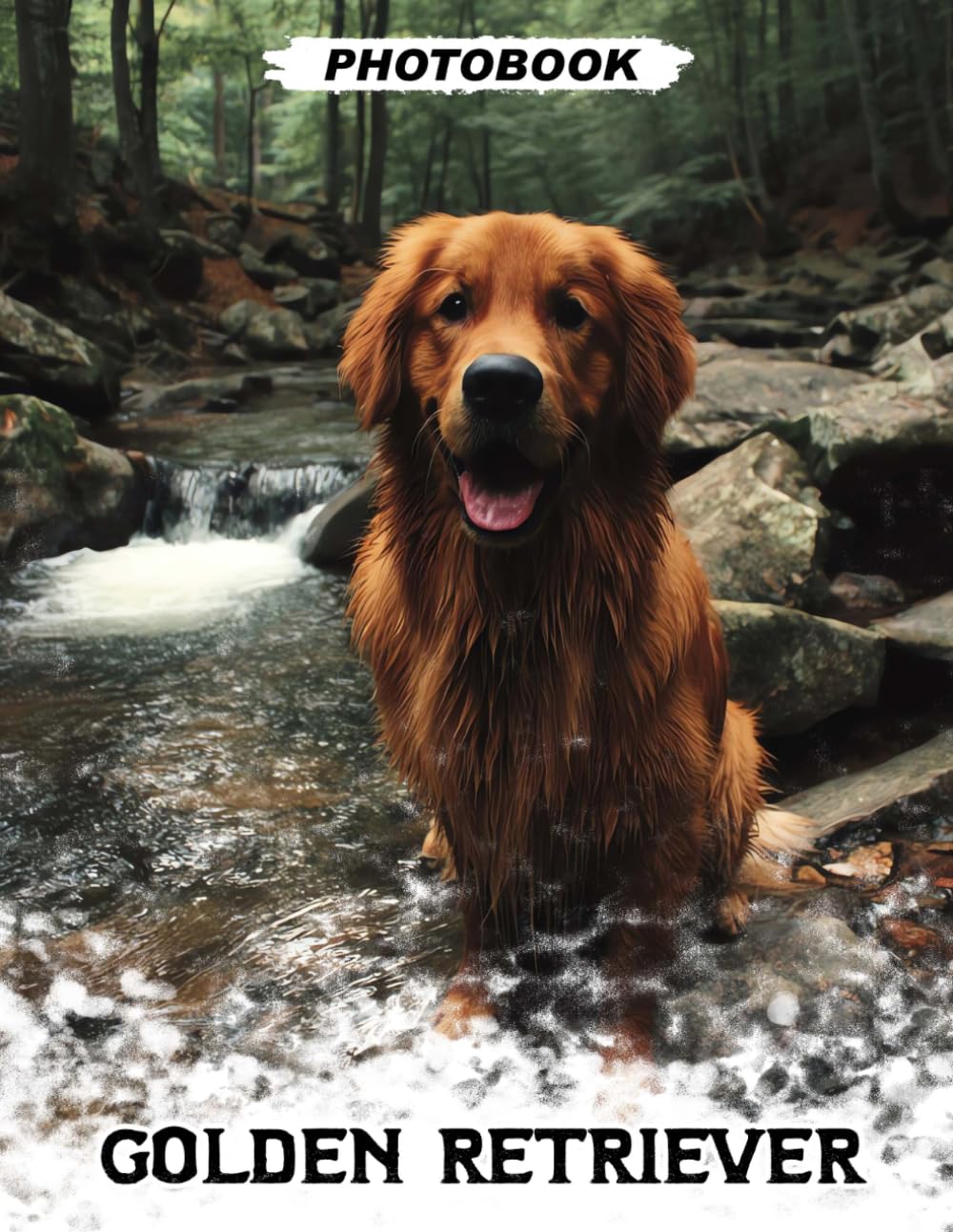 Golden Retriever Photo Book: Loyal Canine Companion Images Capturing Fun Adventures And Playful Moments In Beautiful Pet Photography