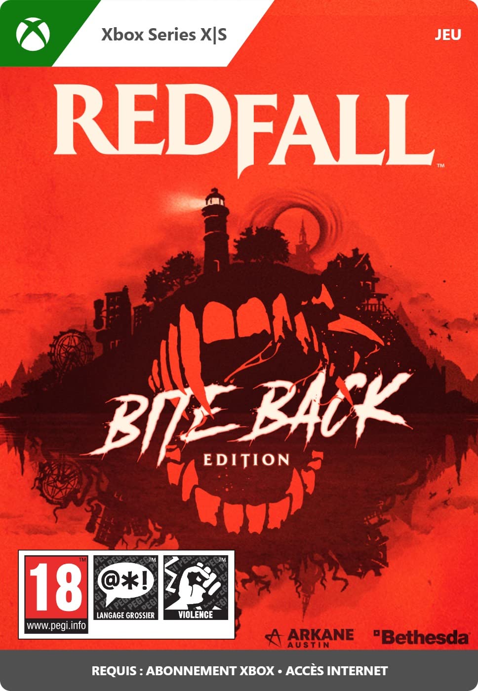 Code de téléchargement Redfall Bite Back Edition Xbox Series X