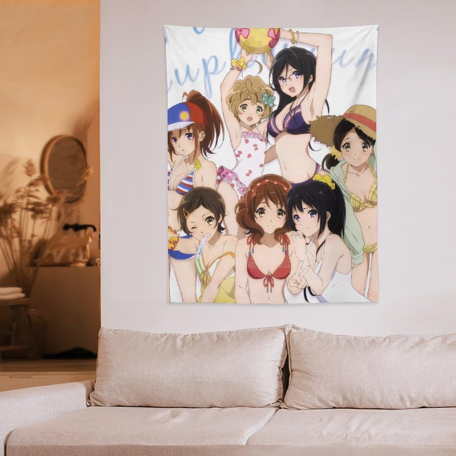 Amazon.co.jp: 響け！ユーフォニアム タペストリー 壁掛け 装飾品