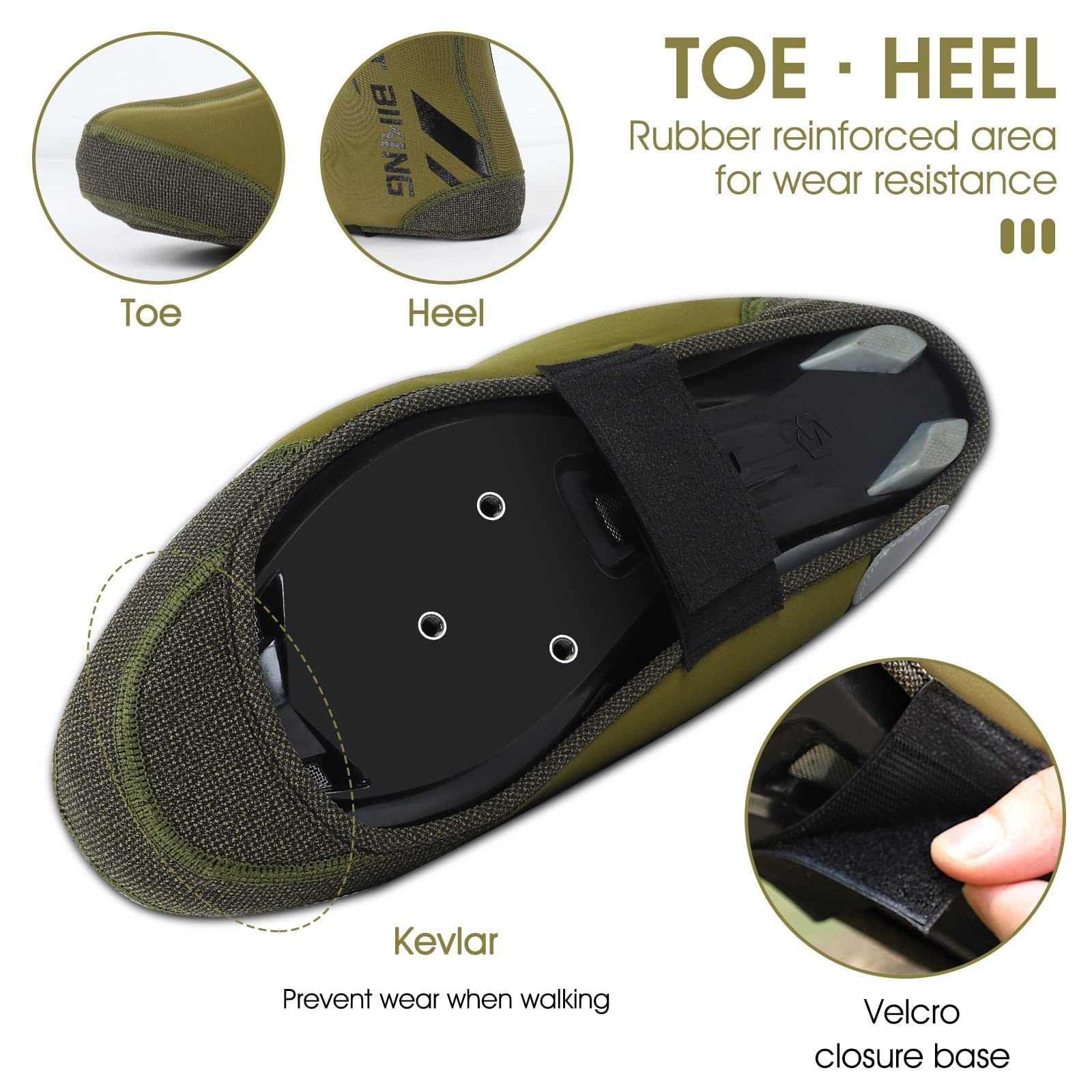 WESTGIRL Winter Thermo überschuhe Fahrrad rennrad MTB, fahrradschuh Gamaschen Fahrradschuhe schuhüberzieher fahrradüberschuhe für Winddichte überzieher (Herren Damen Fashion