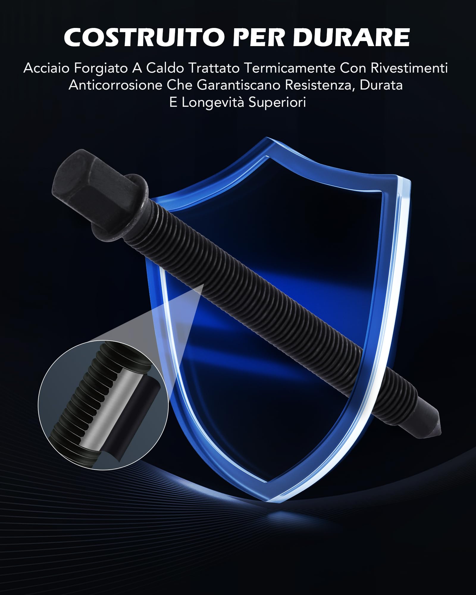 Orion Motor Tech 3 Pezzi Estrattori per Ingranaggi a 3 Ganasce 75/100/150 mm, Estrazione Cuscinetti a 3 Ganasce Reversibili per Rimozione di Pulegge, Cuscinetti per Ingranaggi, Volano