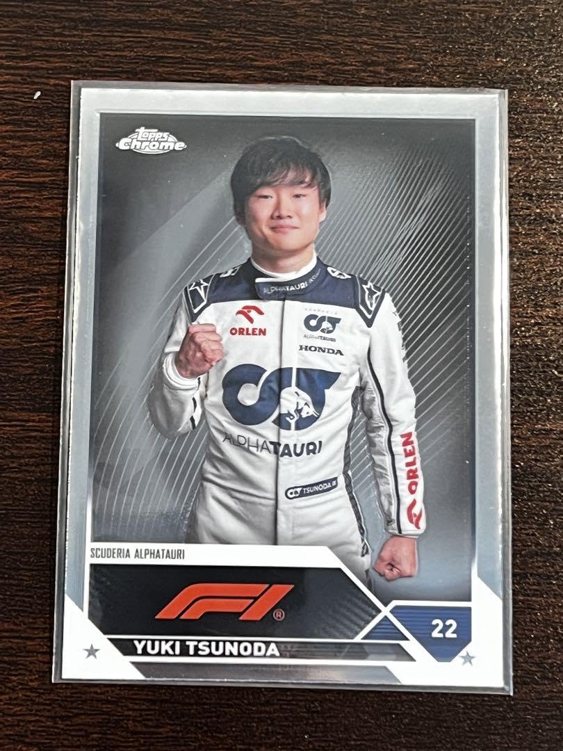 Amazon.co.jp: topps Chrome f1 Yuki tsunoda 角田裕毅 base