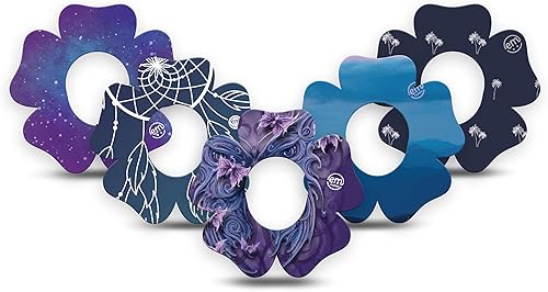 Vista 29 de ExpressionMed - Parches adhesivos para Dexcom G7 y Stelo (Paquete de 5) - Fabricados en EE. UU., impermeables, sin deshilachado, cintas de sensor