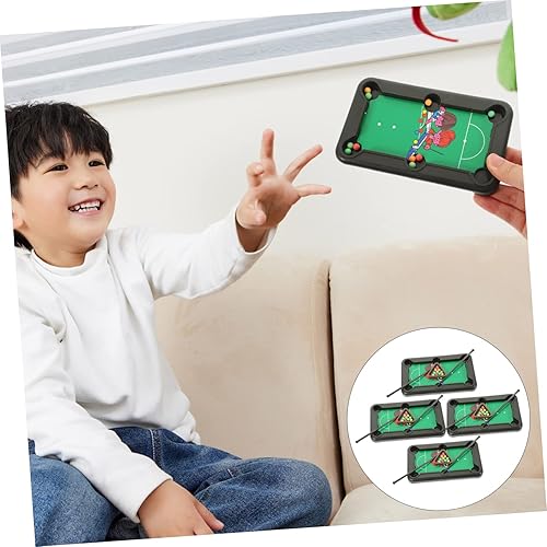 Miniatura 6 de HANABASS Juego de billar para niños, juego de billar, juego de mesa competitiva, mesa de mesa para adultos, juguete para niños, pequeña piscina e