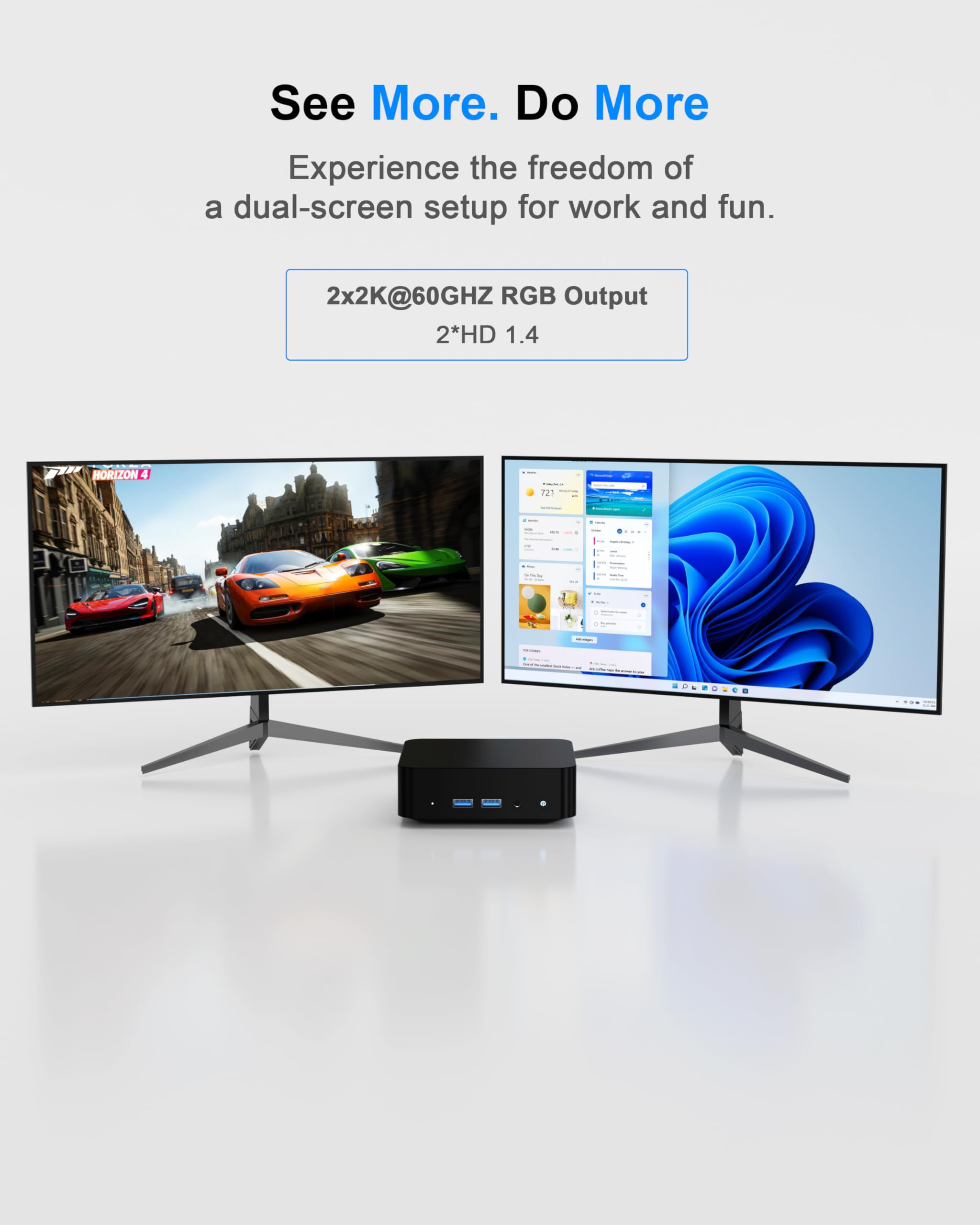 Amazon.com: Mini PC, Intel N3150 Processor (4C/4T, Up to 2.08GHz