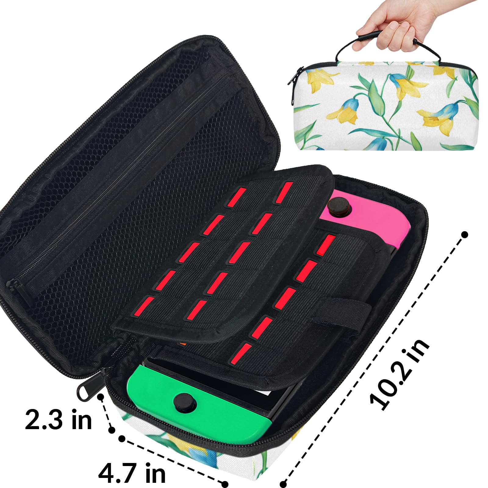 Amazon.com: Adornori Lily of the Valley Carry Case Compatible with