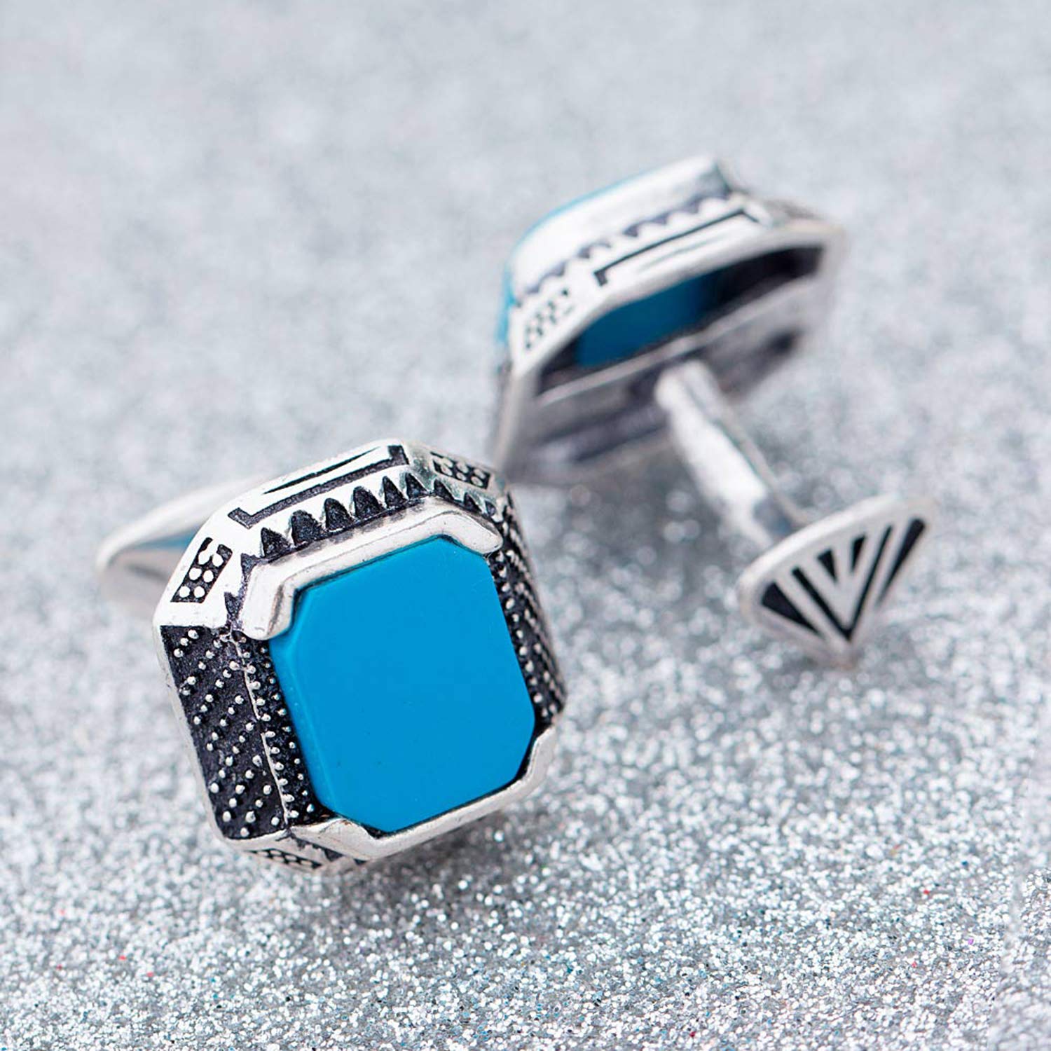 Filigree & Stone Milestone Cufflinks