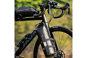 ZUKKA Expansive Waterproof 5L Capacity Bike Front Fork Bag with Rack