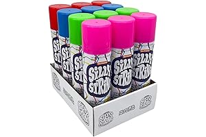 Original Silly String! Party Pack, 12-Pack, Assorted Colors, 3oz