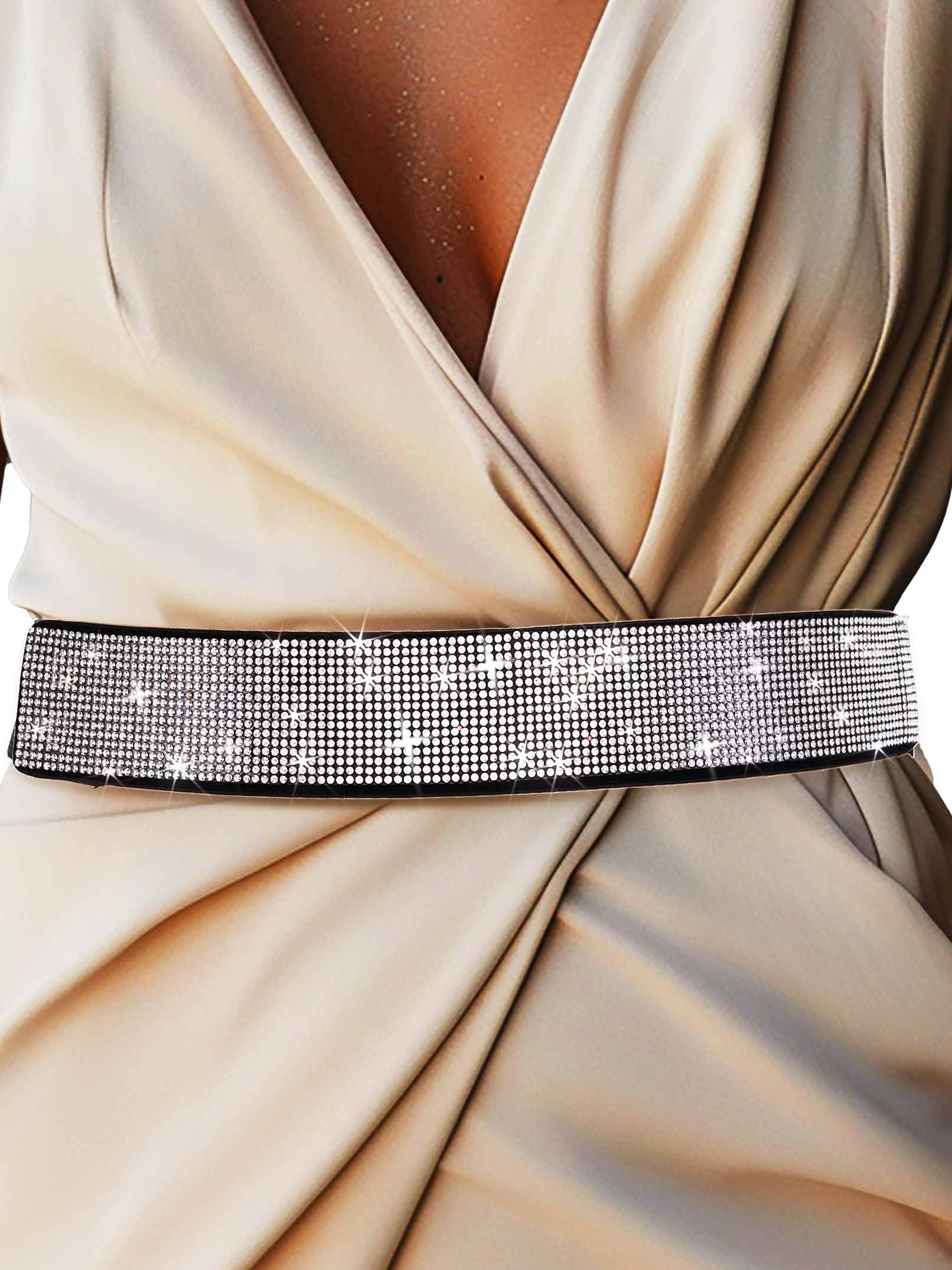 Sparkly Belts For Dresses Rhinestone Belt Belts For Bridesmaid Dresses  Satin Wedding Dress