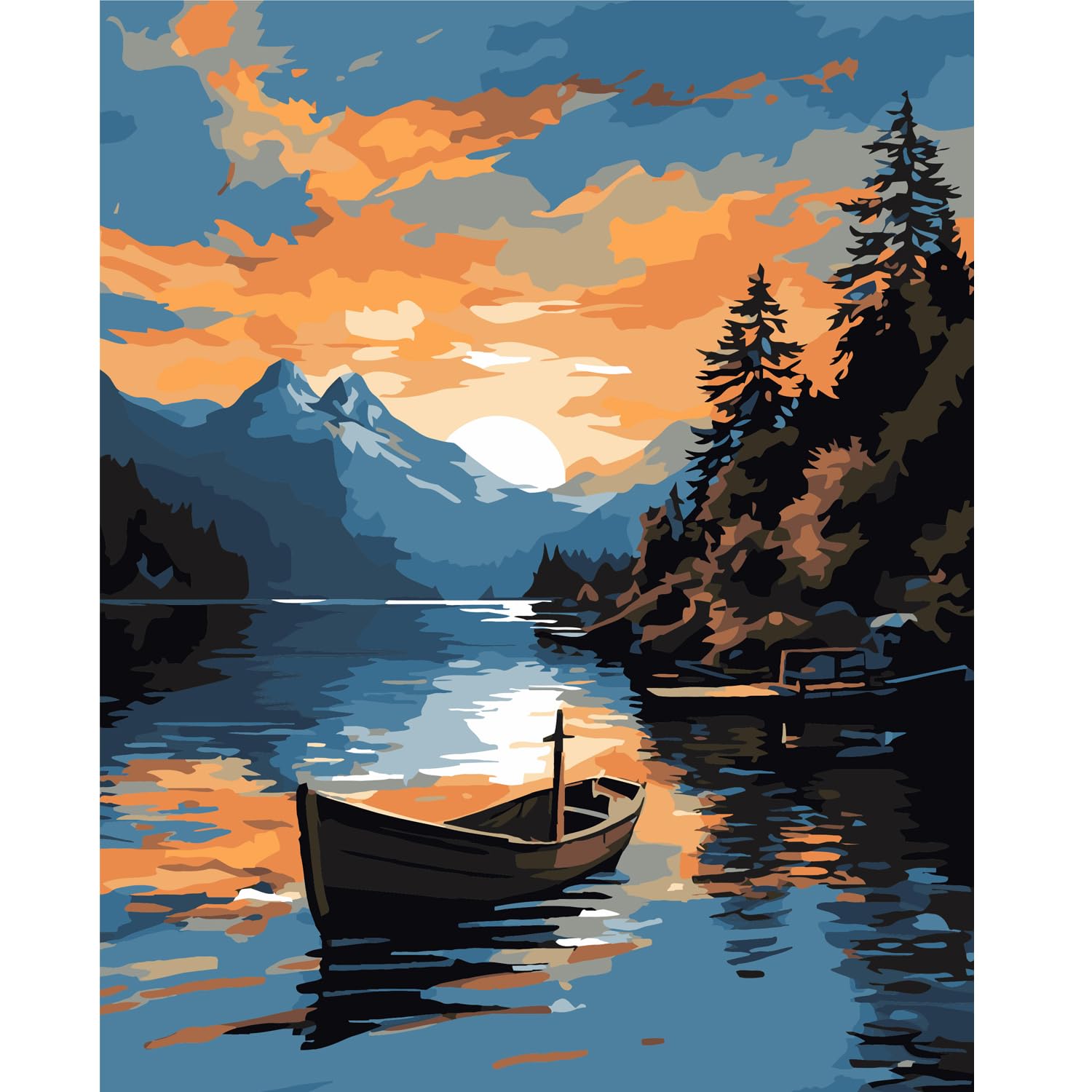 Paint Numbers Adults Beginner Painting Number Kits Canvas - Temu Canada