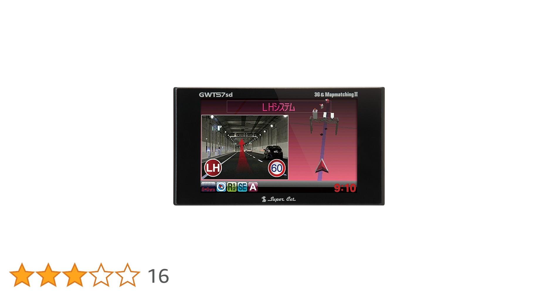 ユピテル　SUPER CAT GPSレーダー探知機 A530 A530｜GPS&レーダー探知機｜Yupiteru（ユピテル）