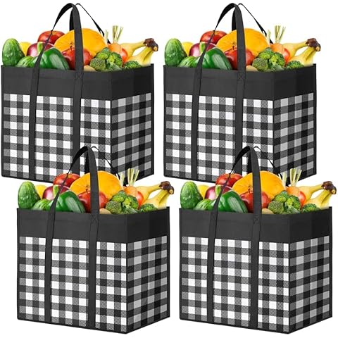 WOWBOX Reusable Grocery Bags Cover