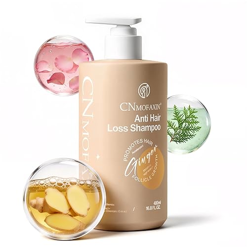 Champú anticaída de cabello, champú nutritivo para el crecimiento del cabello para hombres y mujeres, tratamiento voluminizador para el crecimiento