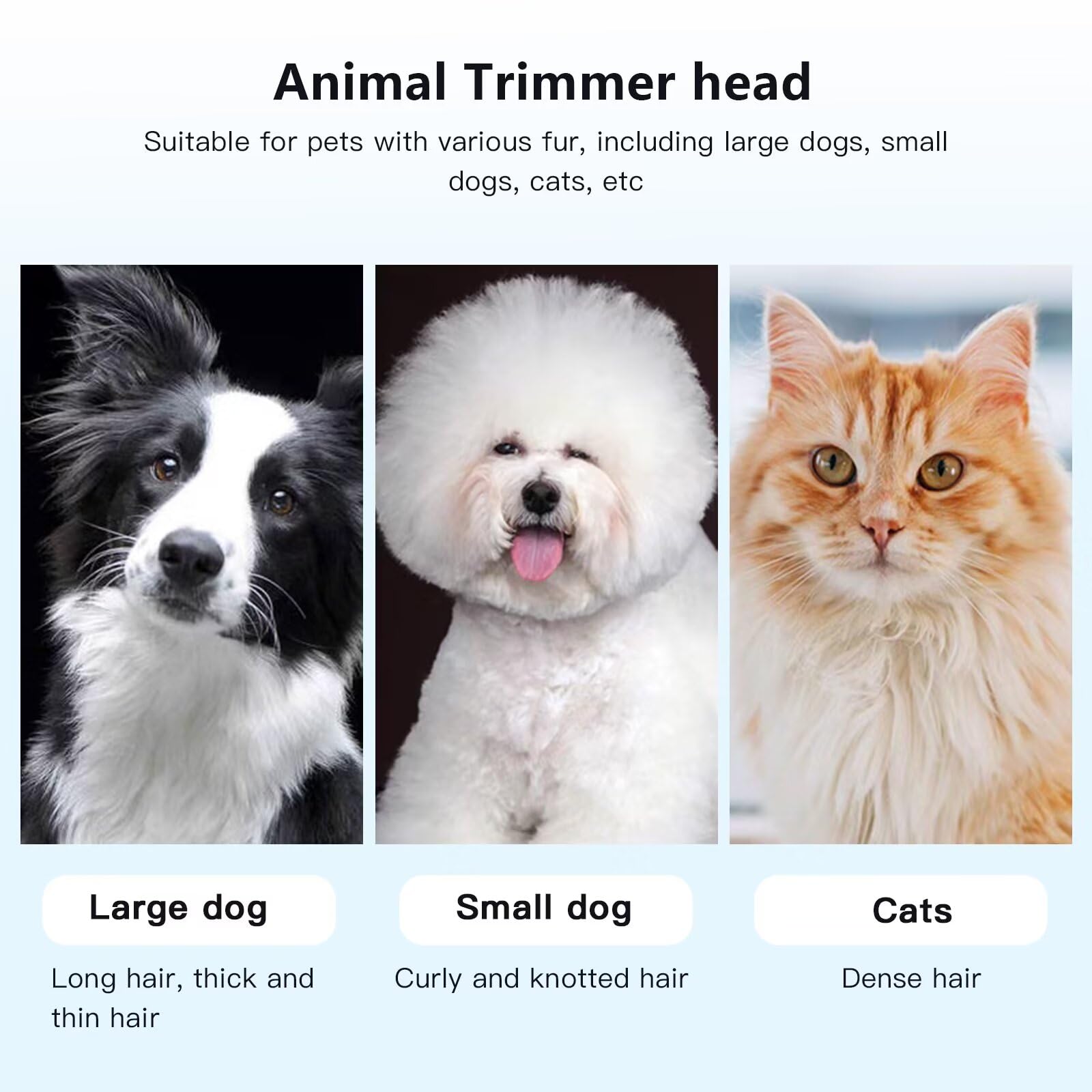 USonline911 2Pack Replacement Blade Compatible with oneisall Low Noise Cordless Electric Quiet Hair Clippers Replacement Head