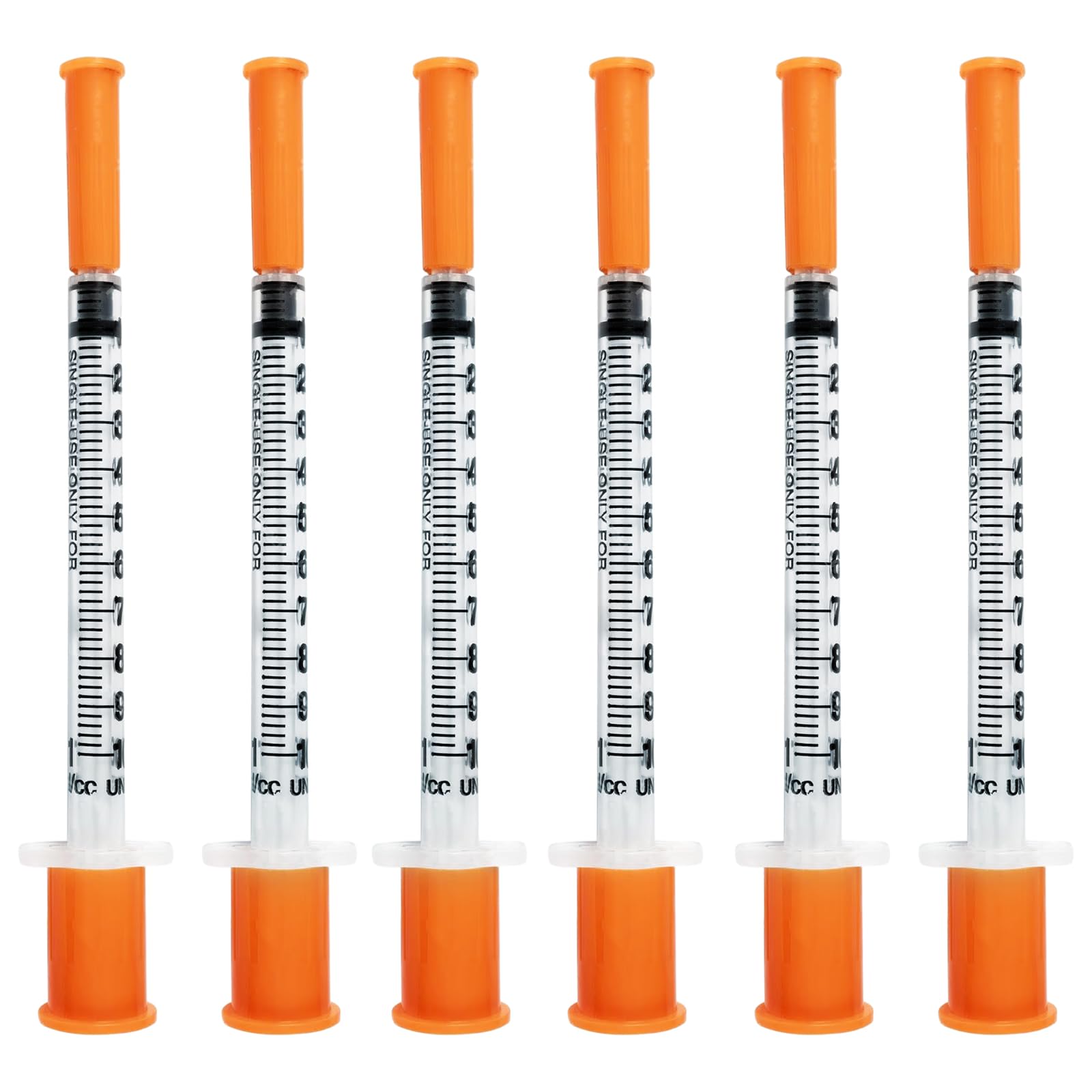 Shudyear 50 Pack 1ml 0.3x13mm dispensing measuring tool, Plastic Multiple Uses Measuring Tools, Laboratory accessories, Individually sealed packaging