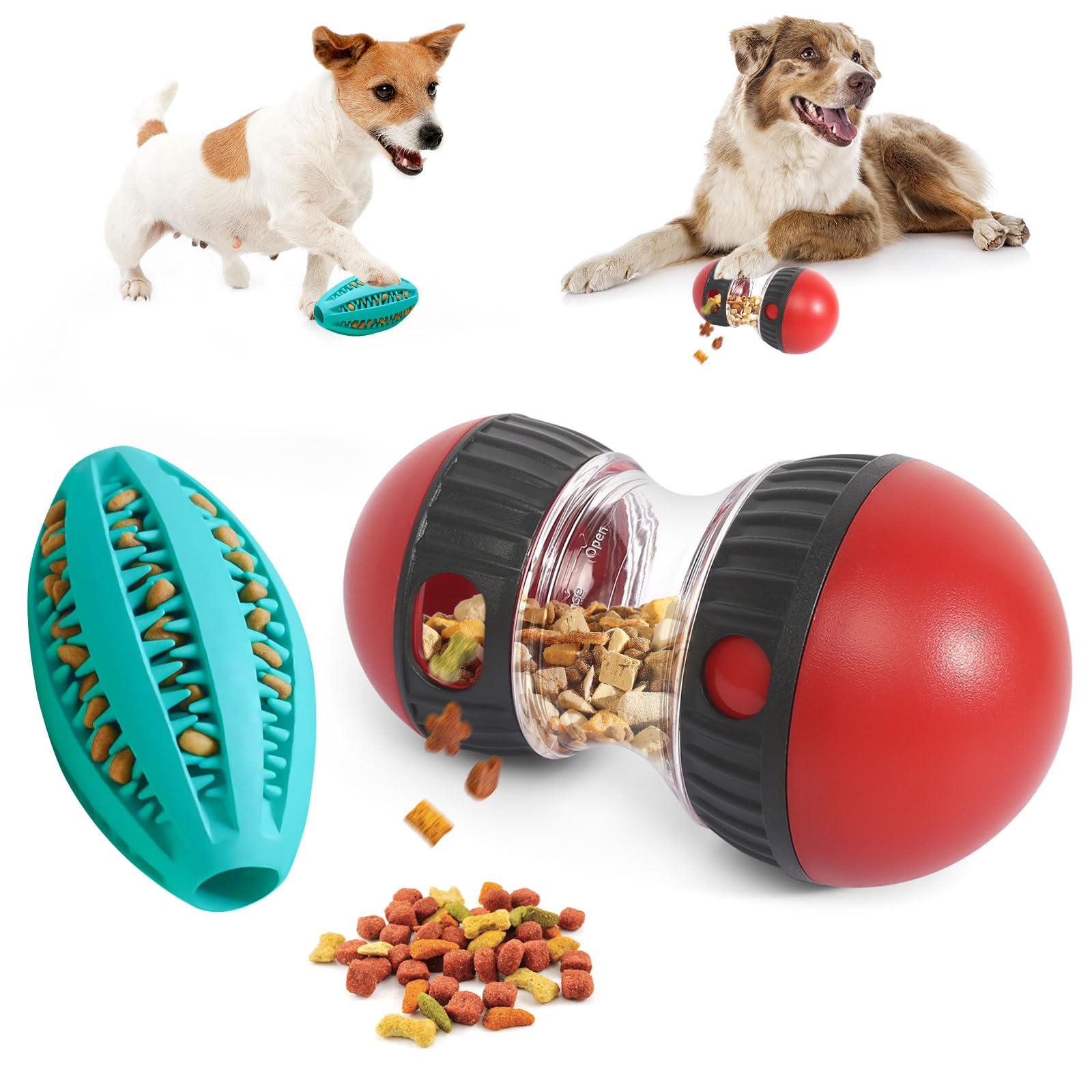 prota Dog Treat Toy Interactive Dog Toy, Treat Dispenser Dog Toy Dog Treat Dispenser Comes With 1 Pcs Dog Chew Toy