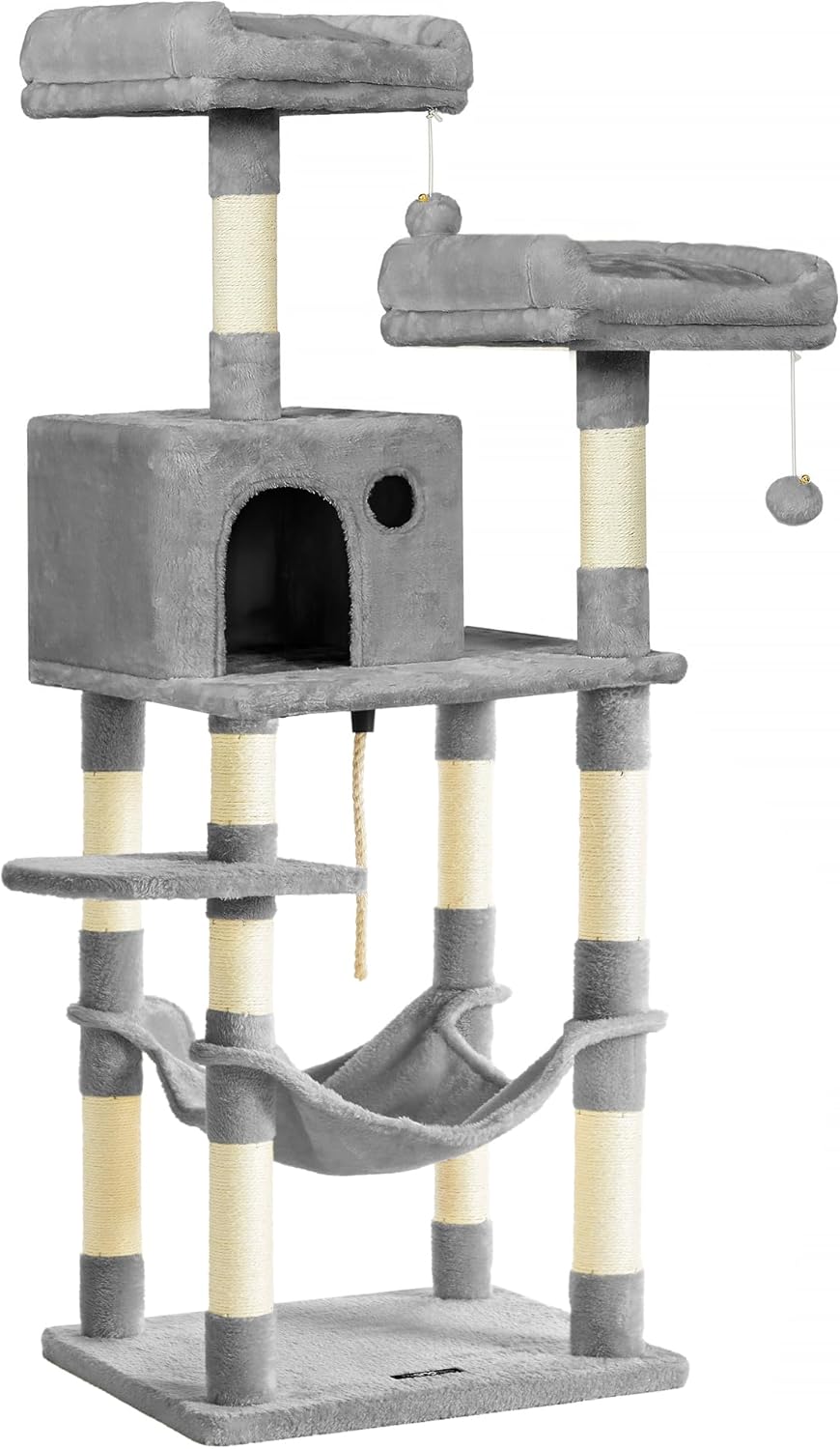 Kratzbaum Feandrea, 143 cm, mit 2 kuscheligen Aussichtsplattformen Kratzbaum Feandrea, 143 cm, mit 2 kuscheligen Aussichtsplattformen