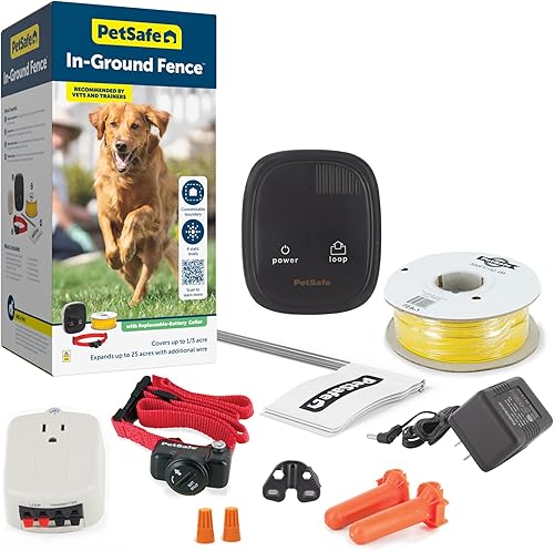 Limitador de zona para perros y gatos de más de 8 libras, resistente al agua, con corrección estática, de PetSafe