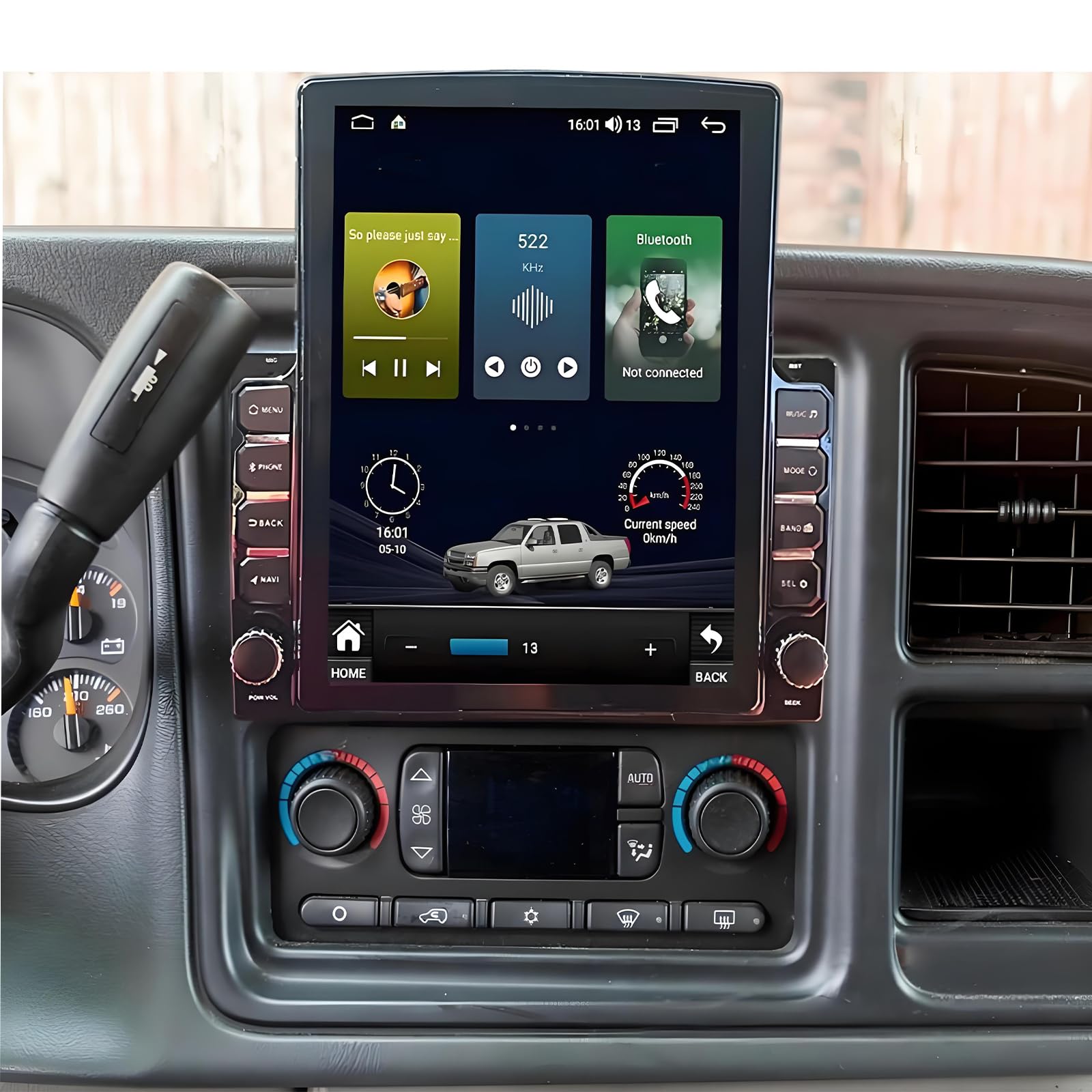 Amazon.com: PHEZEN 9.7 inch Touchscreen Car Stereo Fit for Chevy