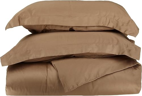 BNM - Juego de funda de edredón moderna de 3 piezas, 100% algodón egipcio de lujo, 300 hilos, tejido de satén suave, funda de edredón con cierre de