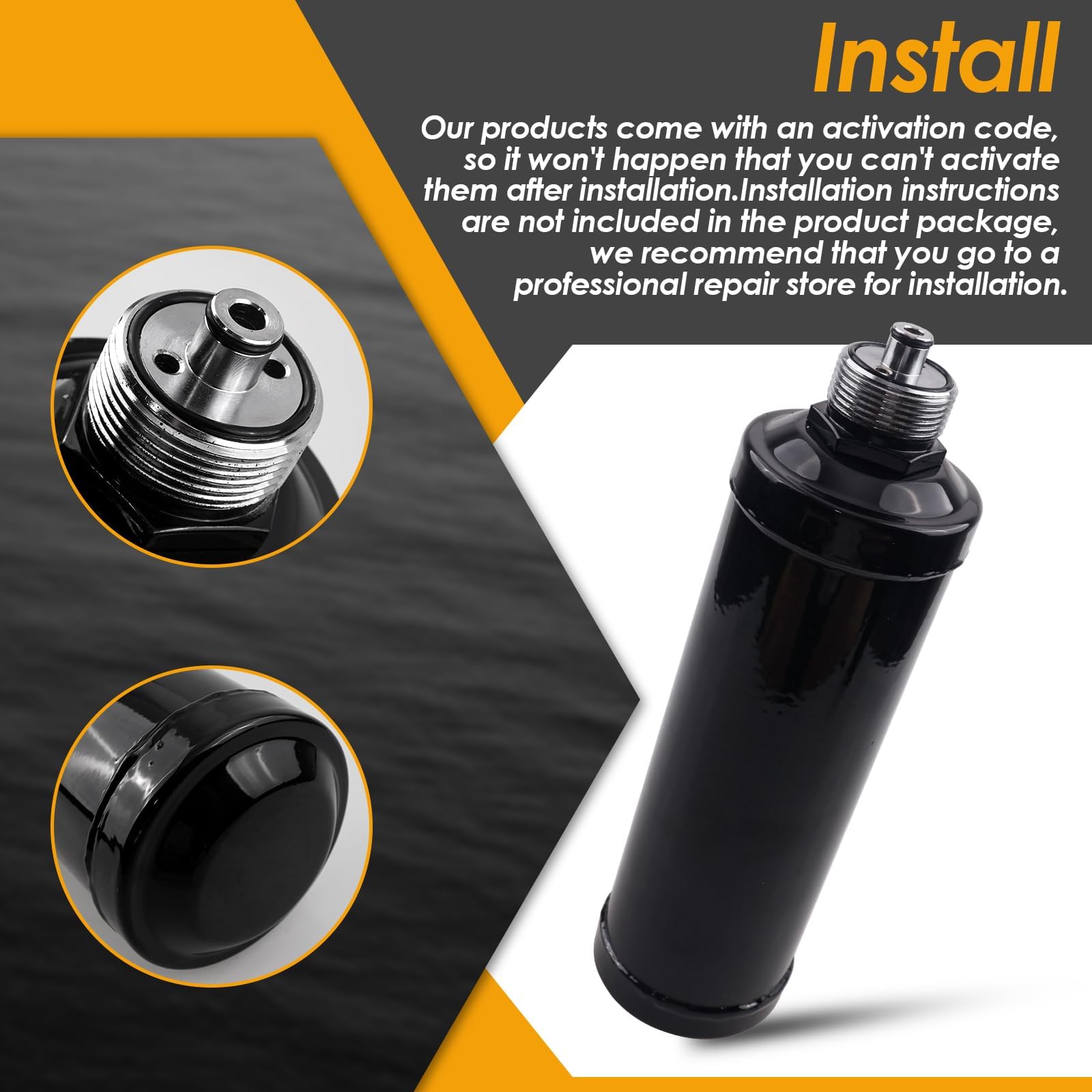 Snapklik.com : 34724 A/C Recycling Filter-Drier Spin-On Filter - A/C ...