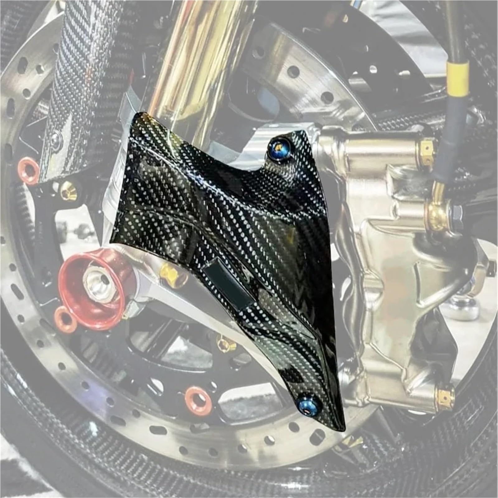 Condotto aria moto Condotti Di Raffreddamento Dell'aria Per Pinza Freno Moto Adatti Per Yamaha TMAX530 TMAX560 TMAX 530/560 Tech Max T-MAX530 T-MAX560 DX SX(Left-Style1)