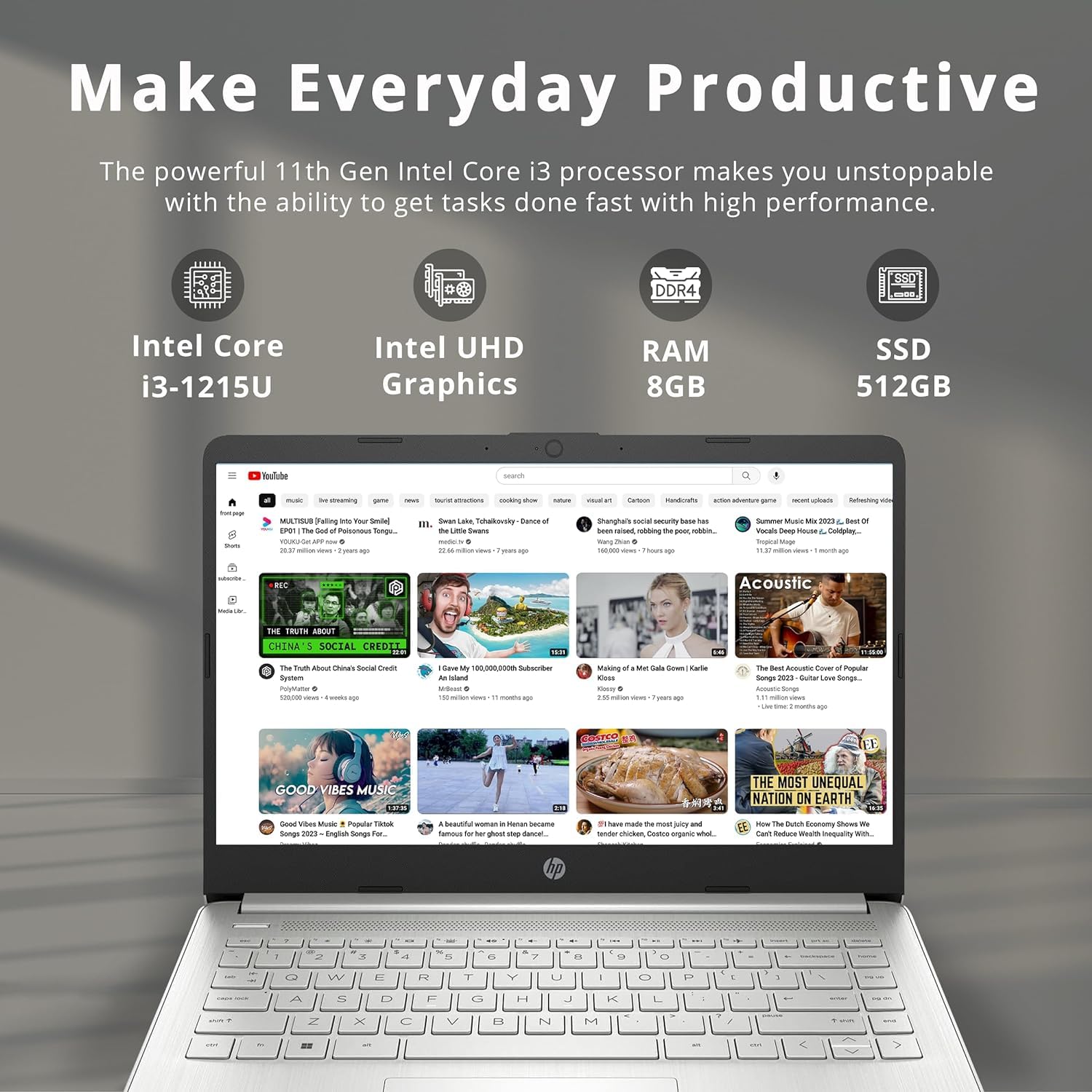 Amazon.co.jp: HP ノートパソコン 14-DQ5043CL 14インチ FHD