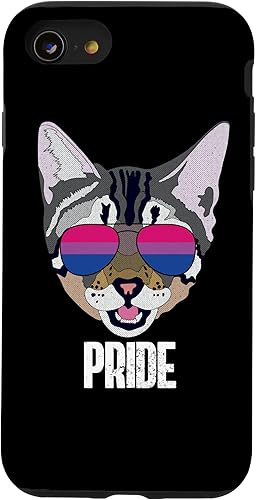 Vista 19 de iPhone 11 Pro Bisexual Pride Funny Cat Bi Pride Case