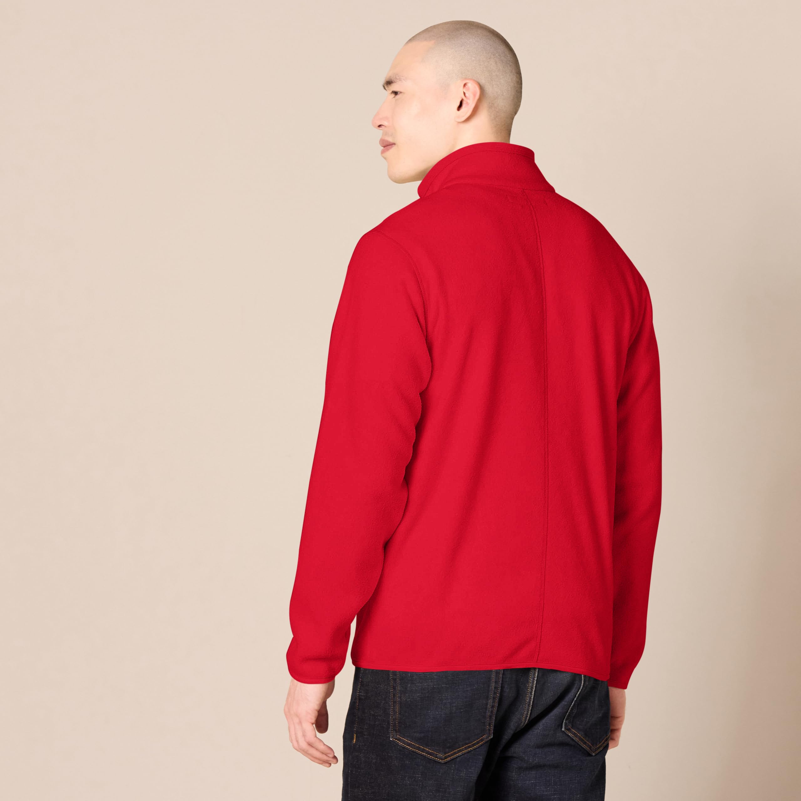 Amazon Essentials Uomo Giacca in Pile con Cerniera Intera (Disponibile in Taglie Big And Tall)