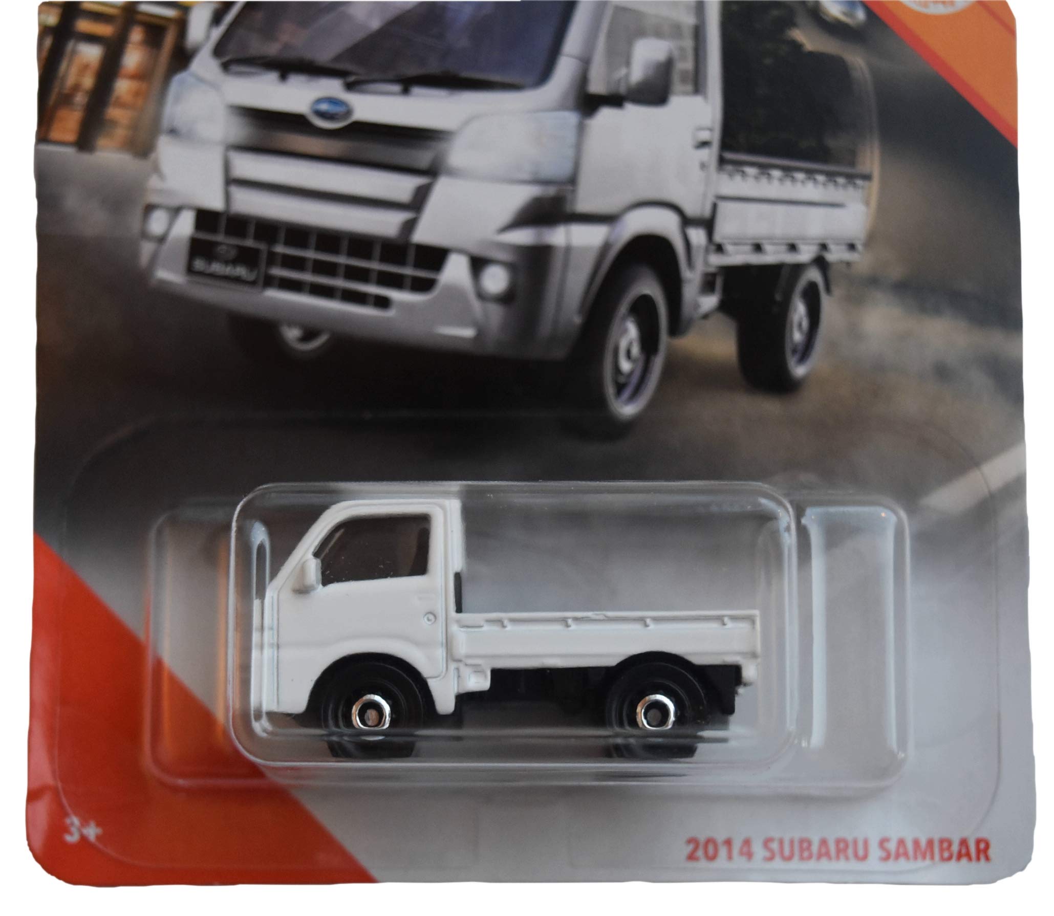Amazon.com: Matchbox City 2014 Subaru Sambar 17/100, White : Toys