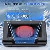 IETS GT600 Laptop Cooling Pad with 14 cm Turbo Fan Sealed Foam for Fast Cooling of Gaming Laptops 14.1-19.3 Inch Laptop Cooler with 3-Port USB Hub and Dust Filter Touch Start