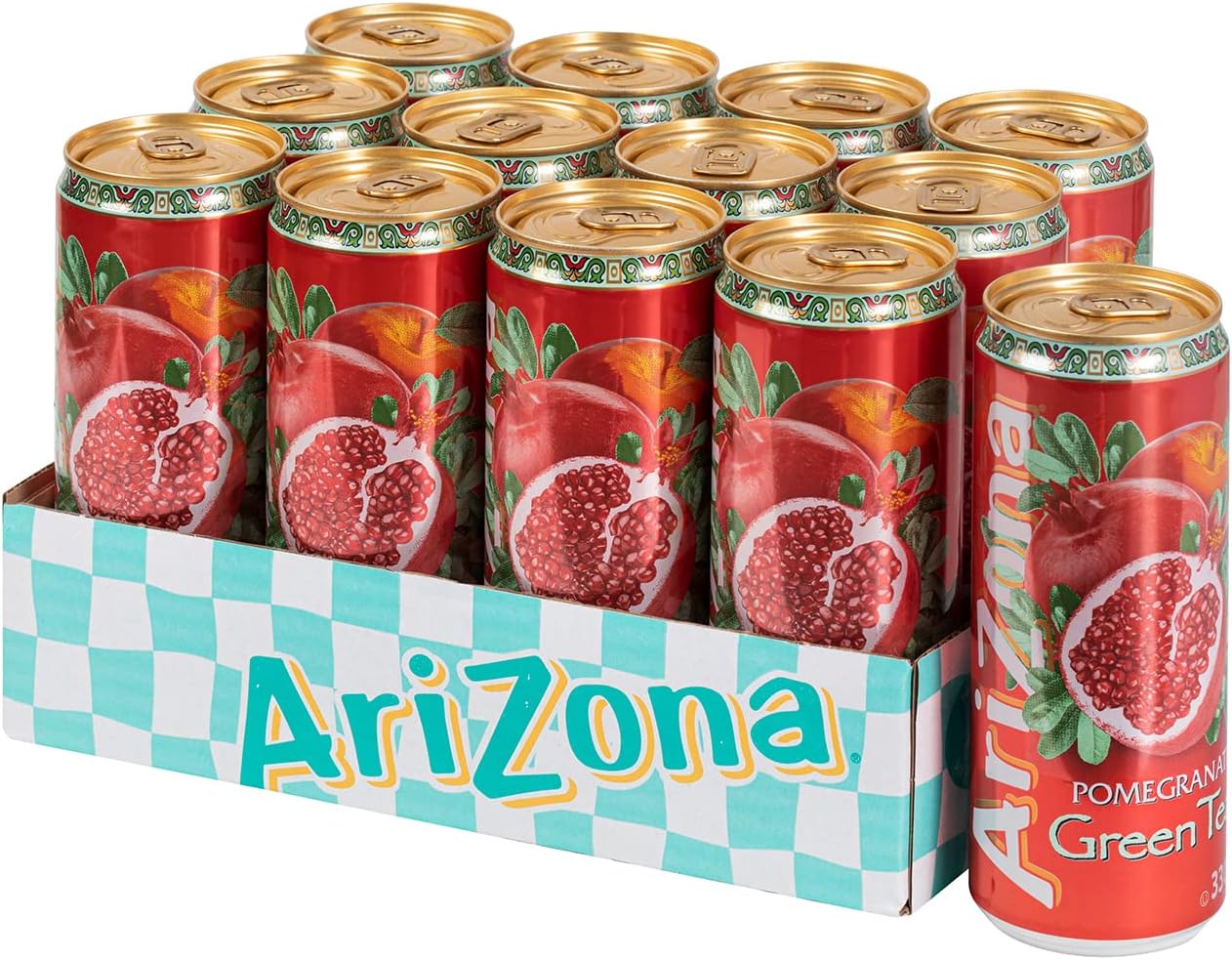 Arizona, Green Tea & Pomegranate, Deliziosa Bevanda al Tè Verde con l