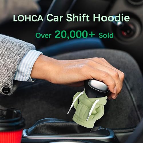 Miniatura 2 de Funda con capucha para pomo de palanca de cambios de automóvil, funda para palanca de cambios, bonito interior de automóvil y accesorios
