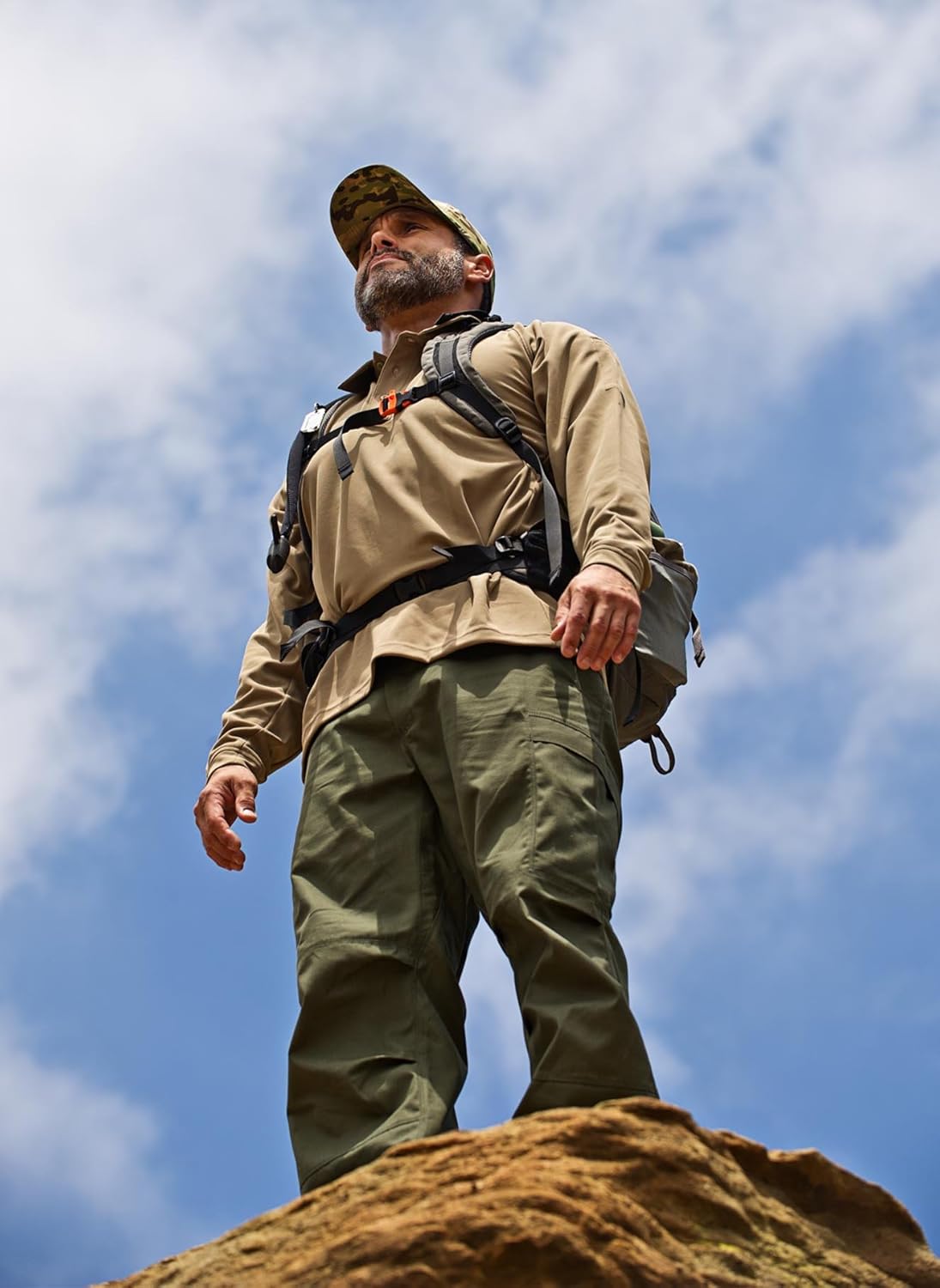 Vertx Men's Coldblack Long Sleeve Polo Shirt : Clothing, Shoes & Jewelry