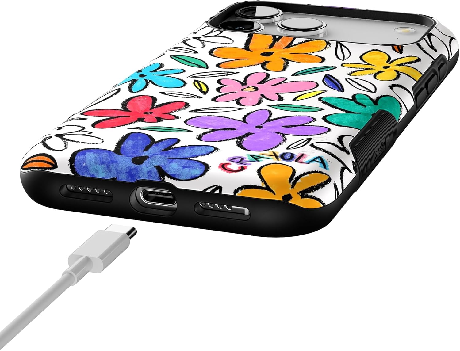 Casely iPhone 17 Pro Max Case | Outside the Lines | Crayola Marker | Bold Protective Design | Compatible with MagSafe