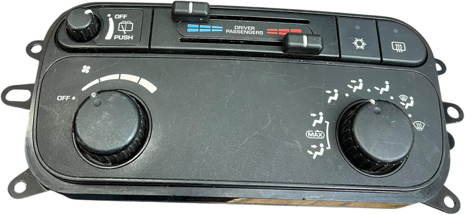 2001-2002-2003 Compatible With Dodge Durango Heat A/C Temp Climate Control Switch OEM P55056250AB Used