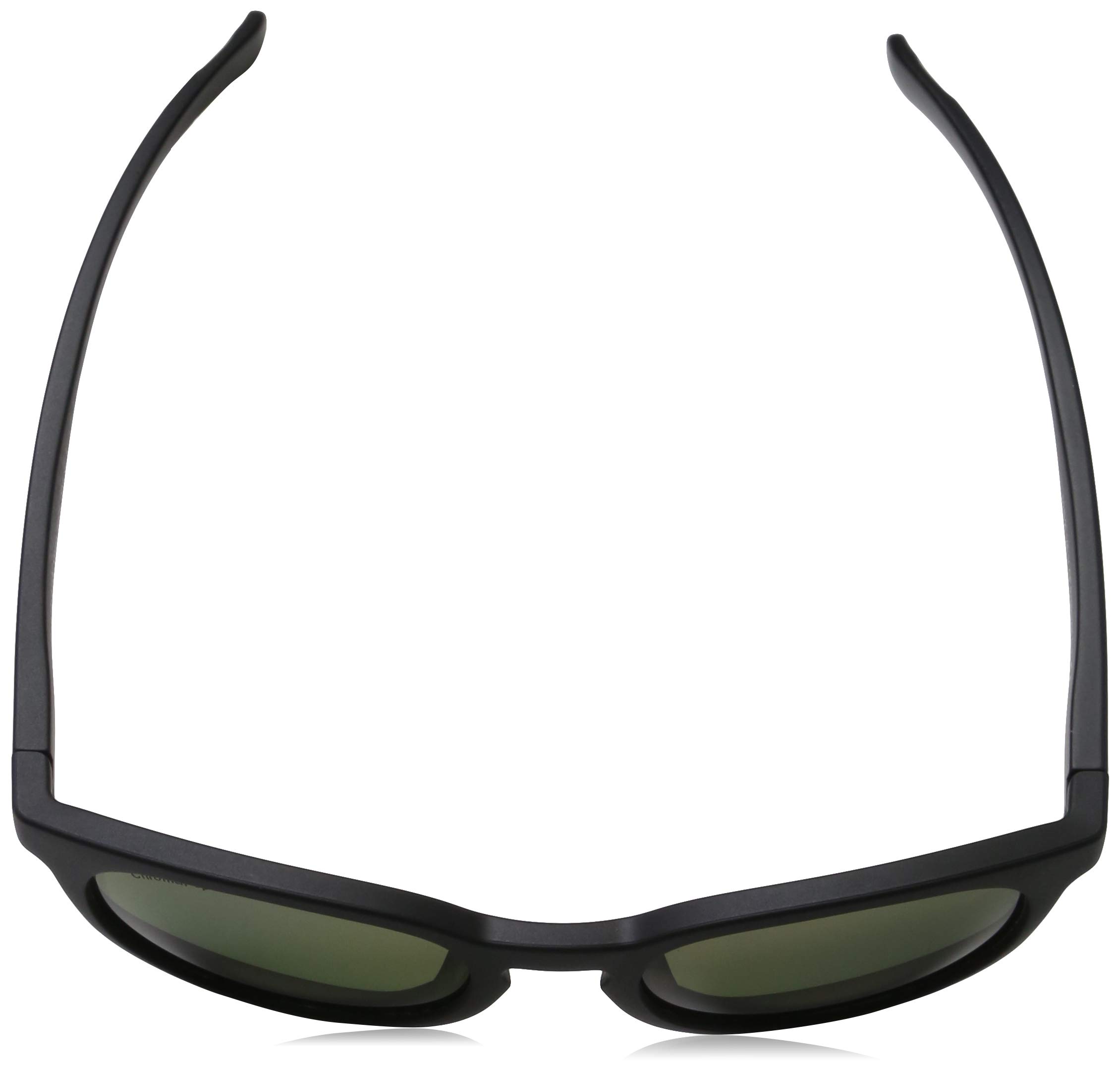 Lunettes De Soleil Smith Founder - Noir Brillant & Verres Polarisés Gris-vert ChromaPop