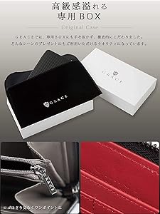 Amazon | [ GRACE ] 財布 メンズ ラウンドファスナー イタリアン