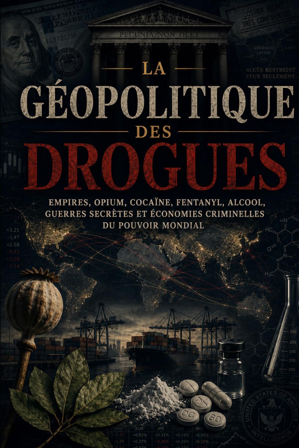 LA GEOPOLITIQUE DES DROGUES: Empires, opium, cocaine, fentanyl, alcool, guerres secretes et economies criminelles du pouvoir mondial