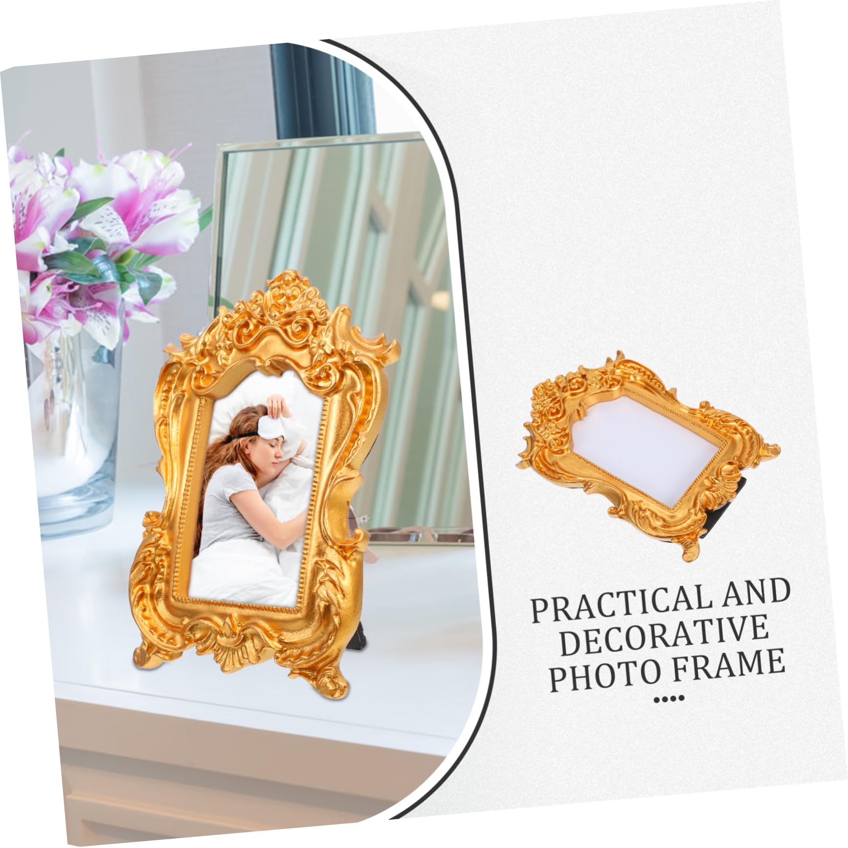 Amazon.com - Veemoon Vintage Ornate Tabletop Photo Frame Antique