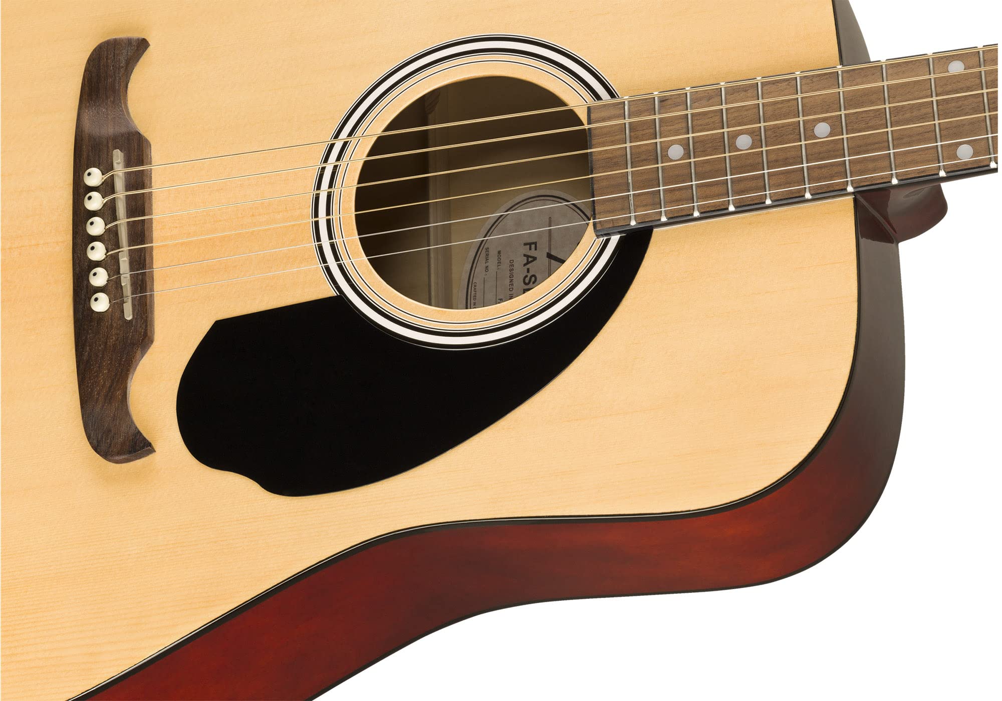Amazon.com: Fender FA-125 Dreadnought Guitar - Natural Bundle with