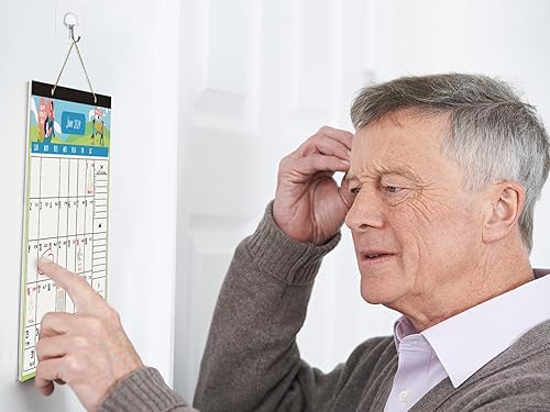 Miniatura 6 de Kisdo Calendario 2023-24, calendario de pared grande 2023-2024 con lista de tareas y notas, calendario de 13 meses (14.5 x 11 pulgadas) calendario