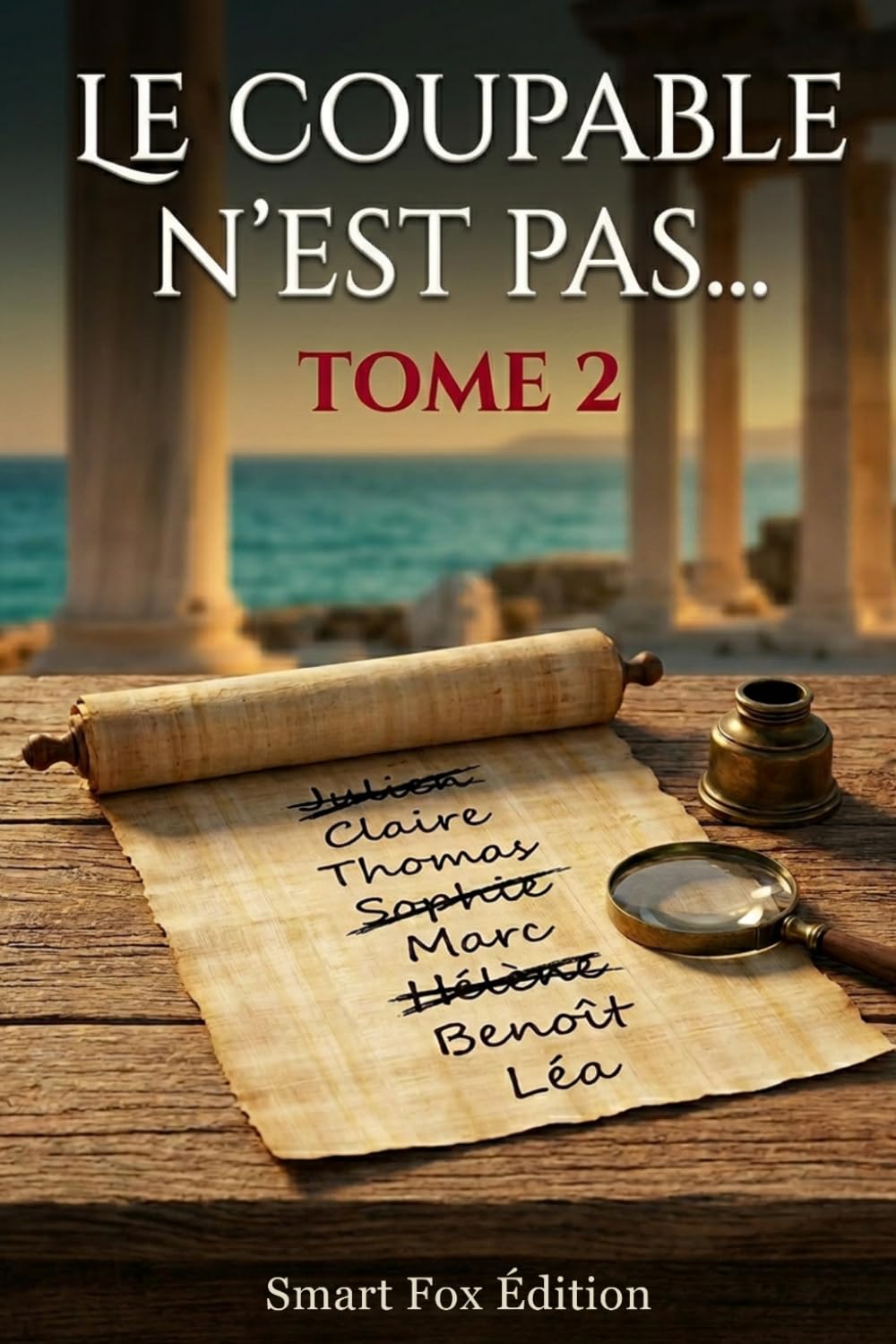 LE COUPABLE N'EST PAS...: Tome 2. Un jeu de déduction titanesque : 40 000 suspects, 22 indices, 1 coupable. Livre d'enquête et de logique pour adultes.