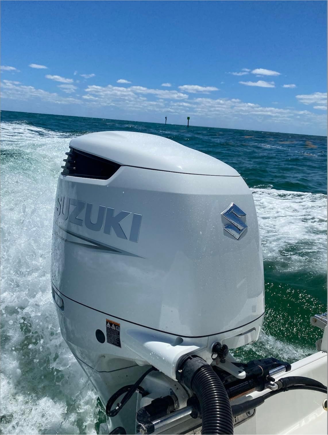 Kit de descarga de conexión rápida fuera de borda para motores de barco Mercury, Suzuki, Yamaha y Honda, adaptador de descarga marina con junta de carenado y conexión rápida material de nailon relleno