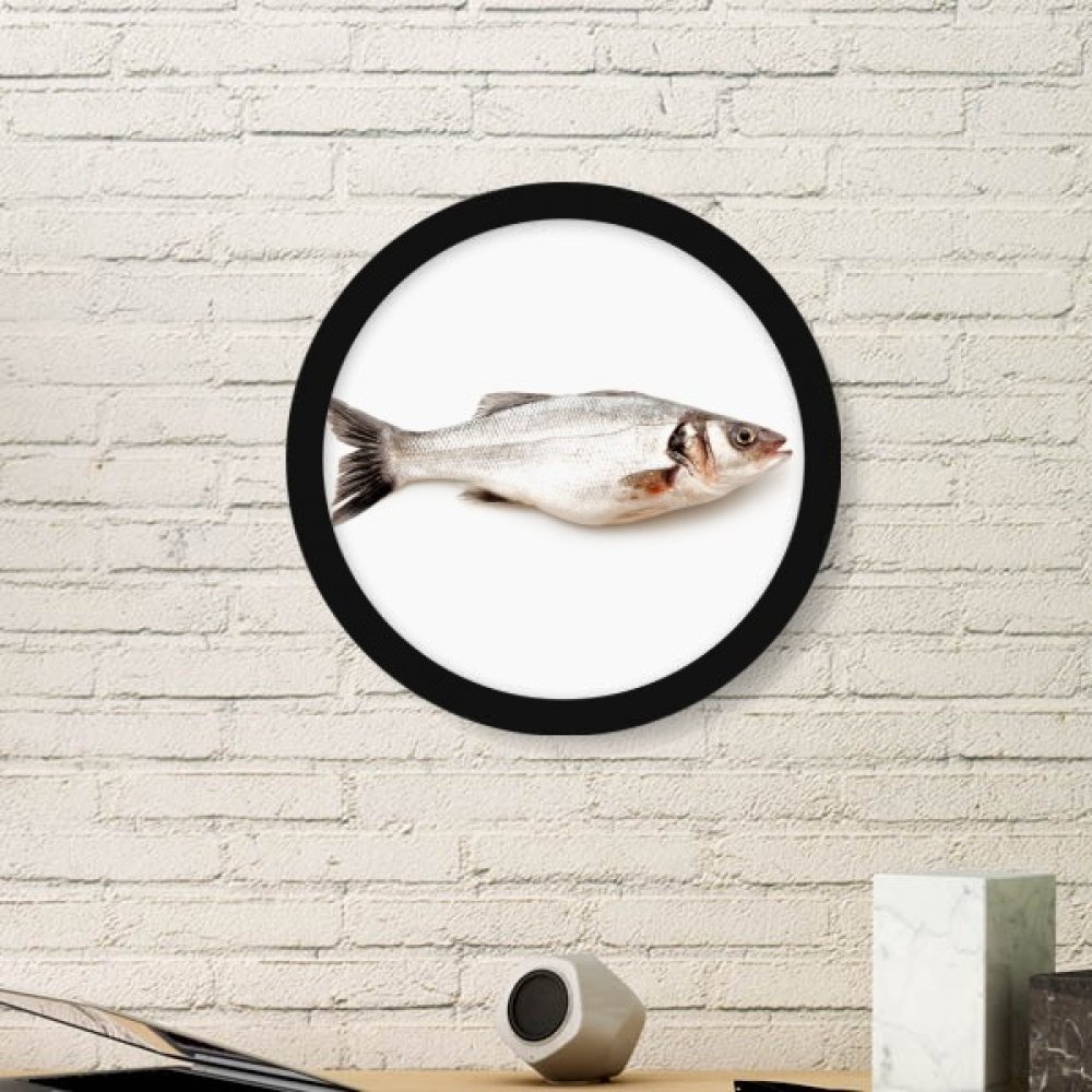Cadre photo poisson océan noir médium pour décoration murale de maison
