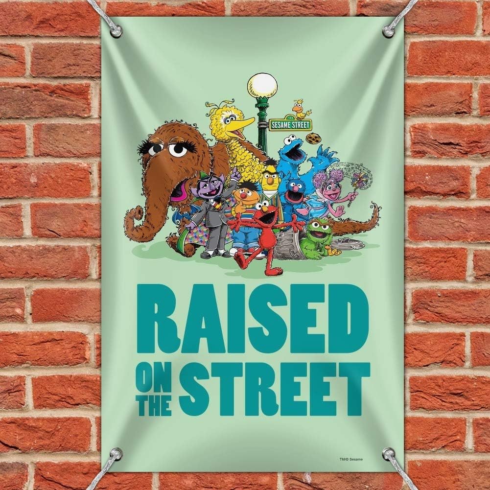 GRAPHICS & MORE Sesame Street Raised on The Street Home Business Office Sign